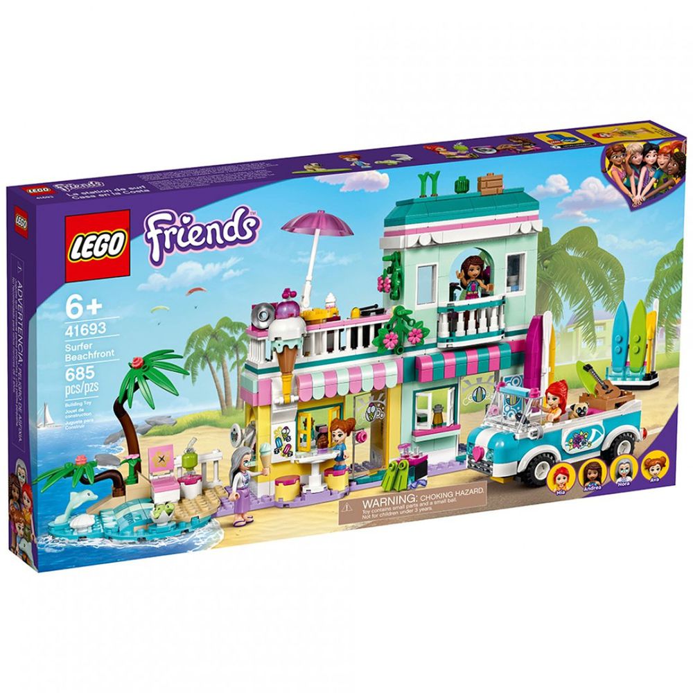 樂高積木 LEGO《 LT41693》Friends 姊妹淘系列 - 衝浪海濱-685pcs