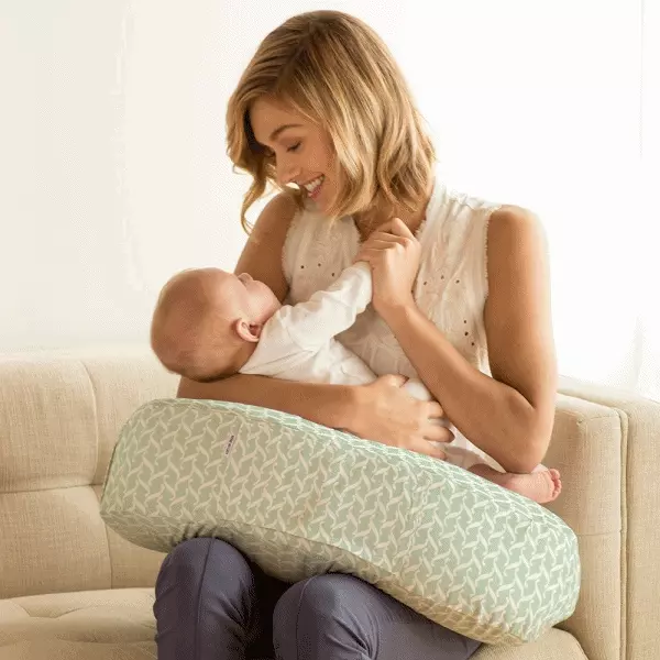 美國Bebe au lait 時尚哺乳枕頭