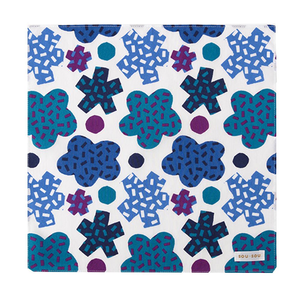 日本代購 - 【SOU·SOU】日本製今治純棉紗布手帕-金平糖 (30x30cm)