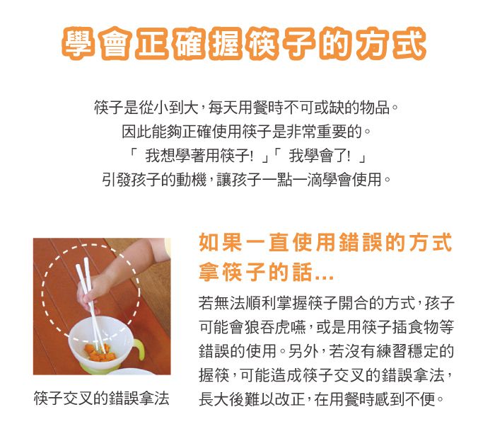 日本 Combi - 巧虎三階段彈力學習筷-(左手用) (贈學習筷環保收納袋)