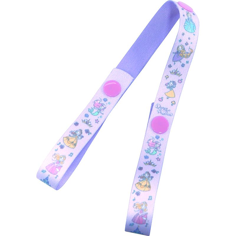 akachan honpo - 玩具防掉繩雙環型-迪士尼-紫色