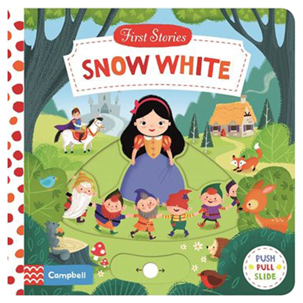 Macmillan - First Stories 操作硬頁書-Snow White 白雪公主-彩色
