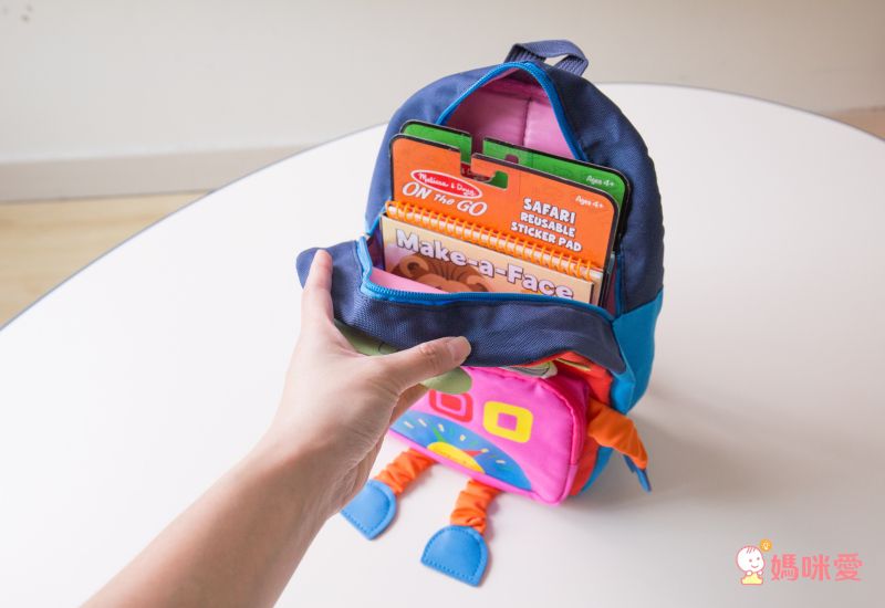 美國瑪莉莎 Melissa & Doug - MD貼紙簿-數字馬賽克貼-叢林動物