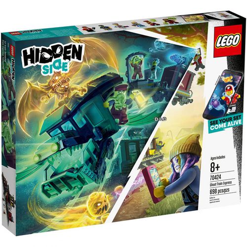 【新品】樂高Hidden Side幽靈祕境系列-幽靈快速列車 70424-698pcs