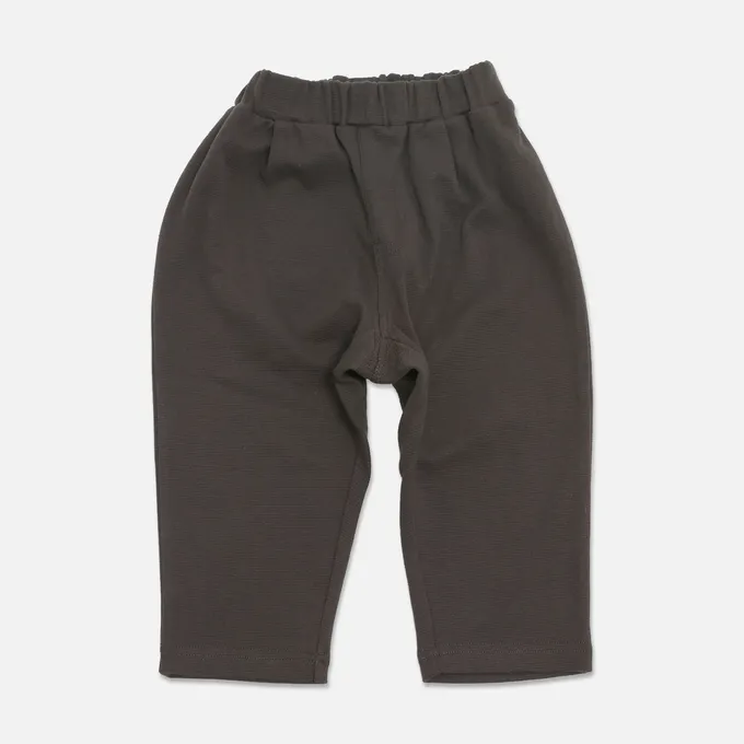 日本 Chil2 - 品牌熱銷 百搭彈力伸縮燈籠長褲-深咖啡