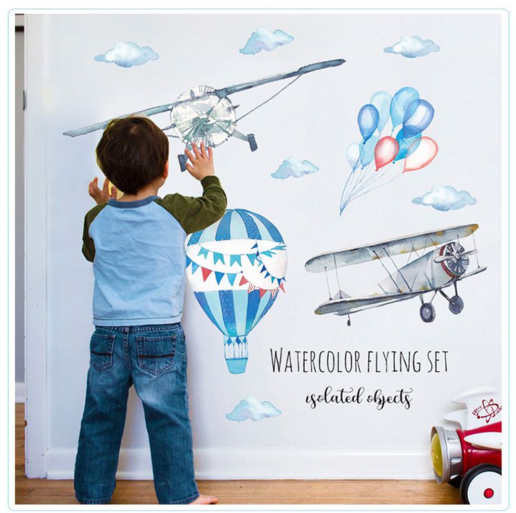 JB Design - 時尚壁貼-飛行夢想號HM71008 (70cm*50cm)