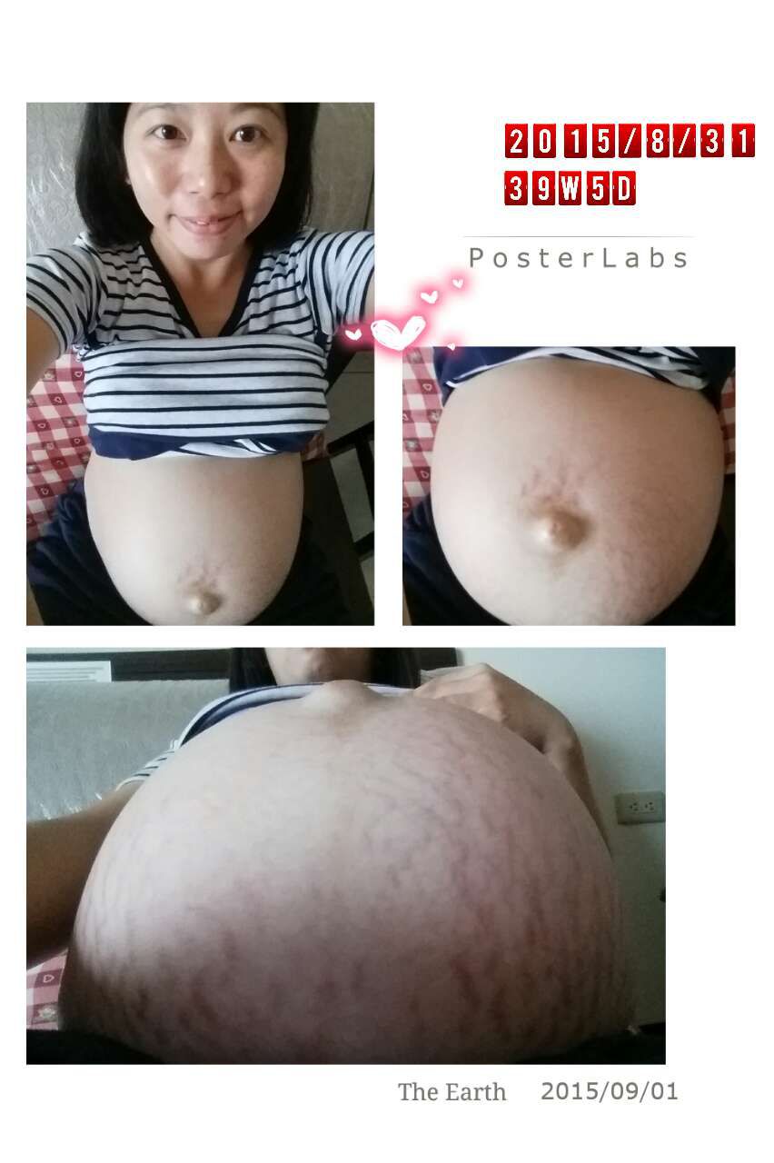 一直被認為是懷男寶寶（凸肚臍）