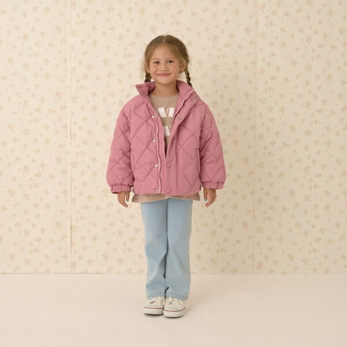 日本 Lycee mine - 注目斗篷領 柔軟絎縫保暖外套(領可拆)-可可