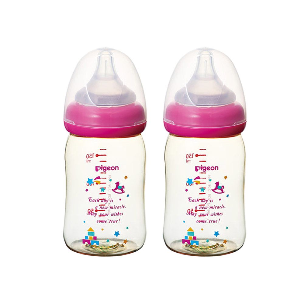 母乳實感PPSU寬口奶瓶160mlx2-木馬城堡
