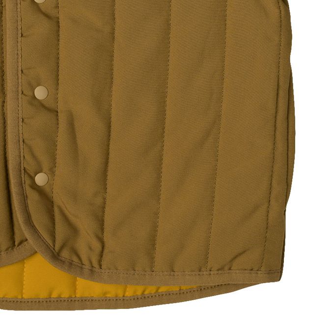 akachan honpo - 寬鬆夾克-超細纖維-淺卡其色