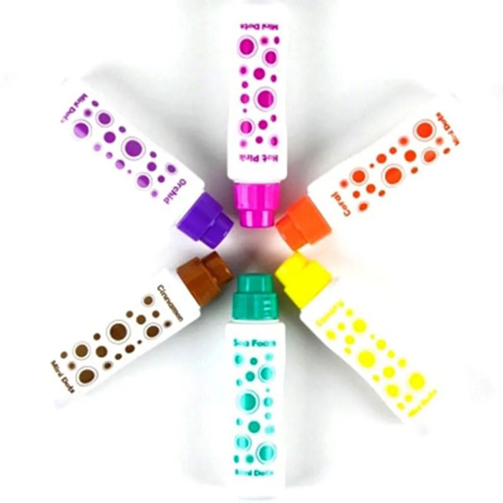 美國 Do A Dot Art - 迷你點點畫筆-6入海島色-70ml/每支