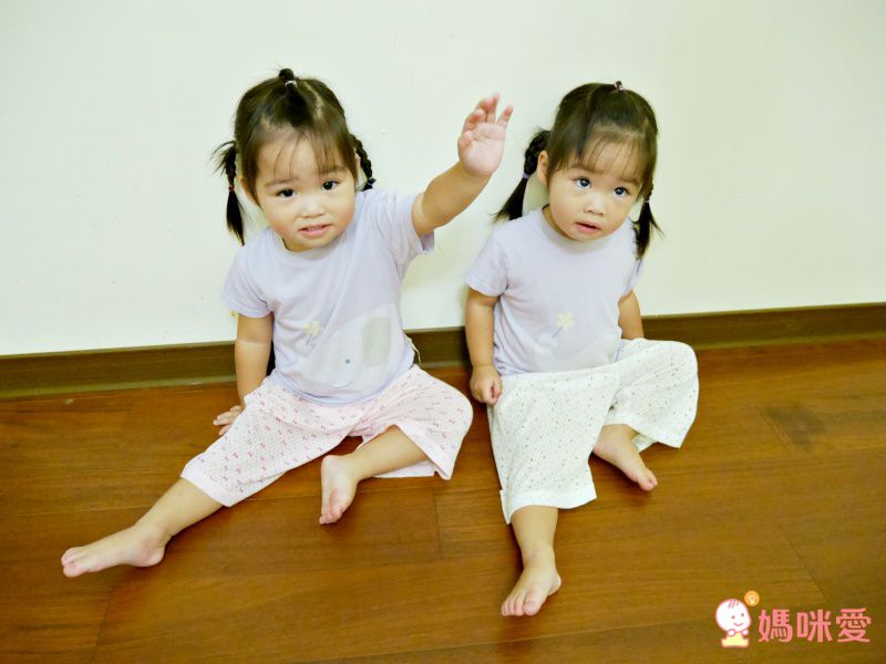 純棉網眼腹卷高腰護肚褲-藍色