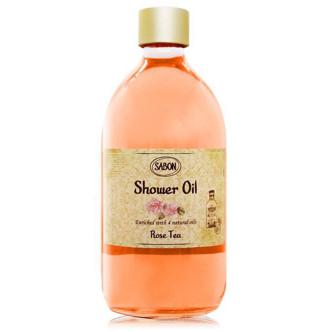 SABON - 玫瑰茶語沐浴油(500ml)-國際航空版