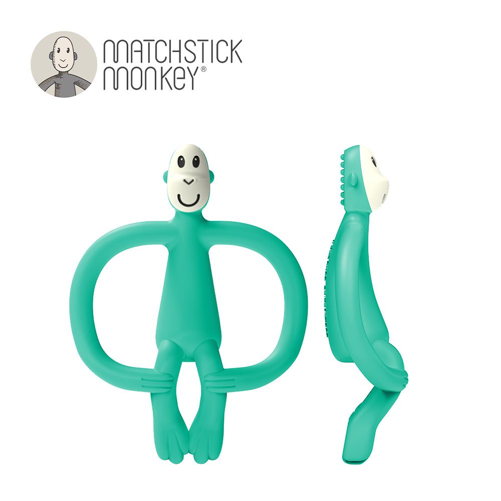 Matchstick Monkey - 英國咬咬猴牙刷固齒器-薄荷猴