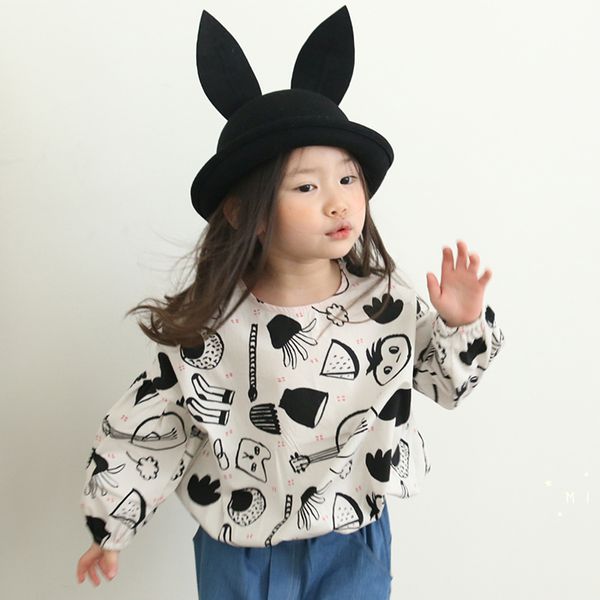 韓國 Mini Dressing - 兒童造型帽-酒紅兔耳朵紳士帽 (M)