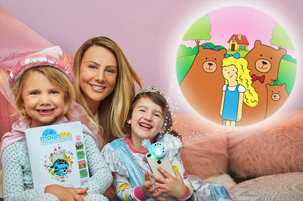 讓孩子乖乖睡覺的神器【加拿大 Moonlite 故事投影機】