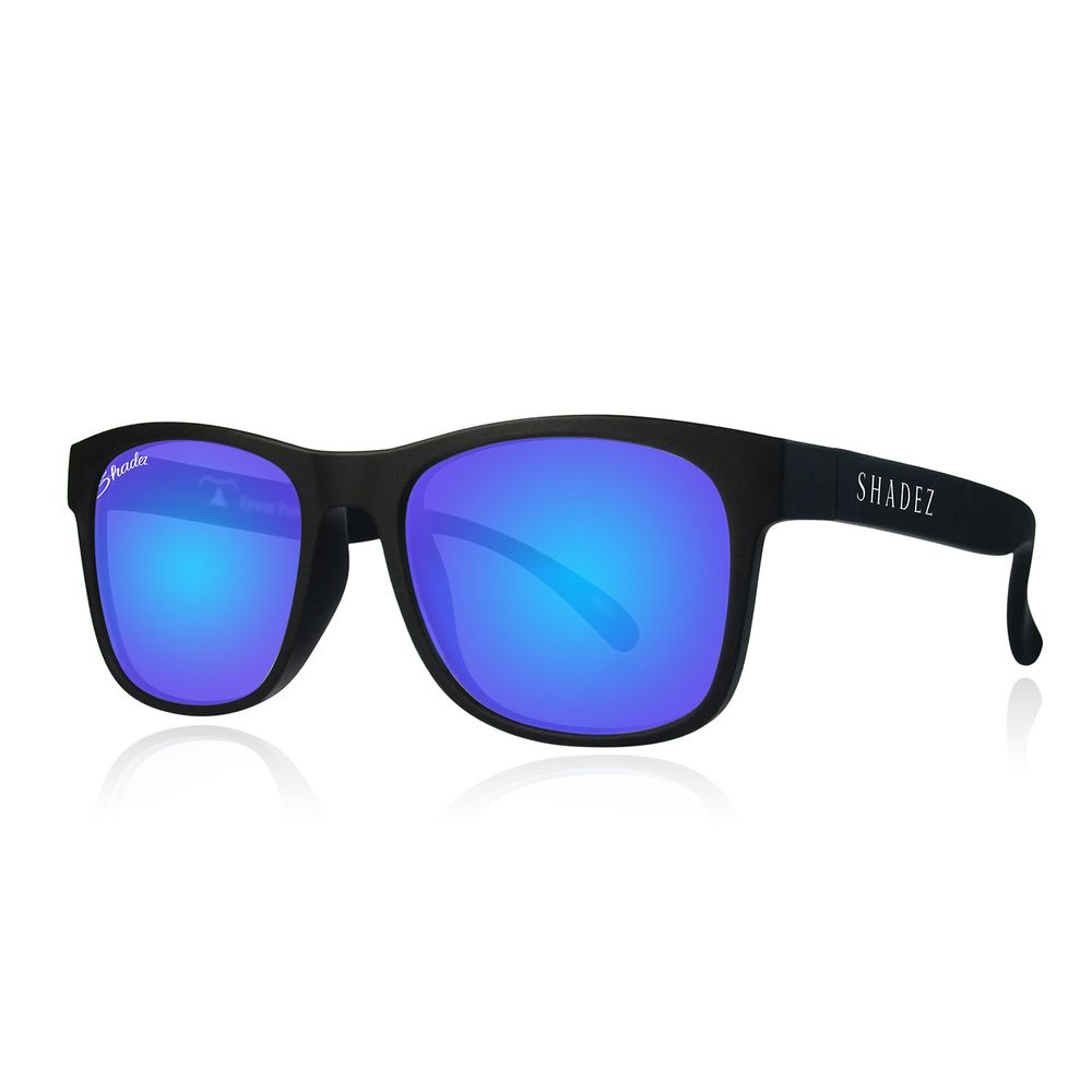 瑞士 SHADEZ - 成人偏光太陽眼鏡-黑框湛藍