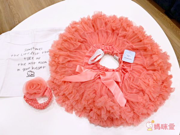 日安朵朵原創❤夢幻雪紡蓬裙