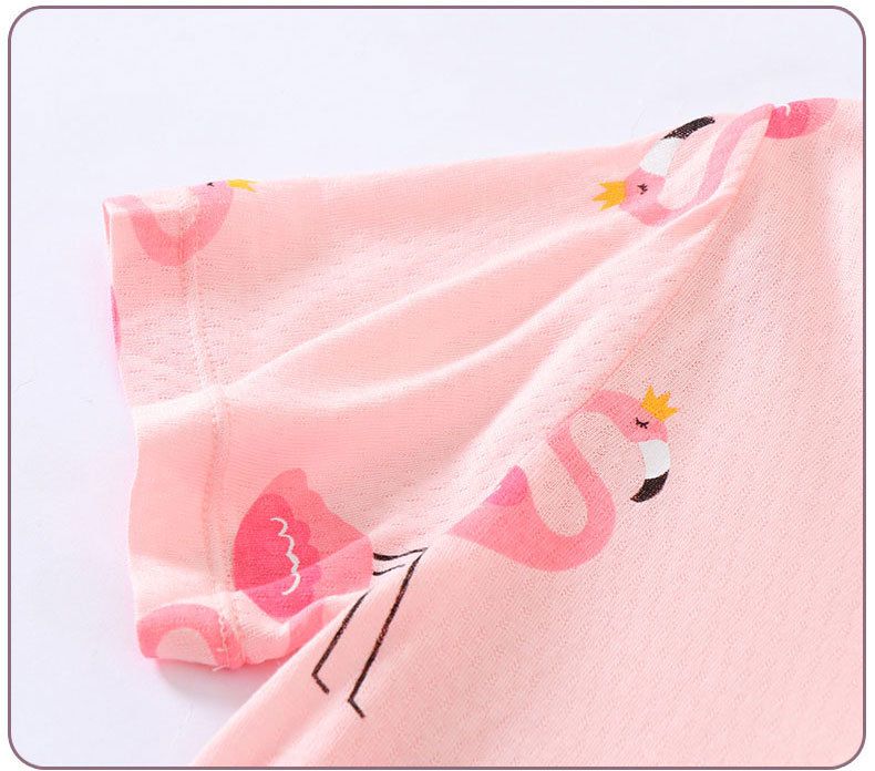 MAMDADKIDS - 透氣圓領短袖家居服(兩件組)-草莓