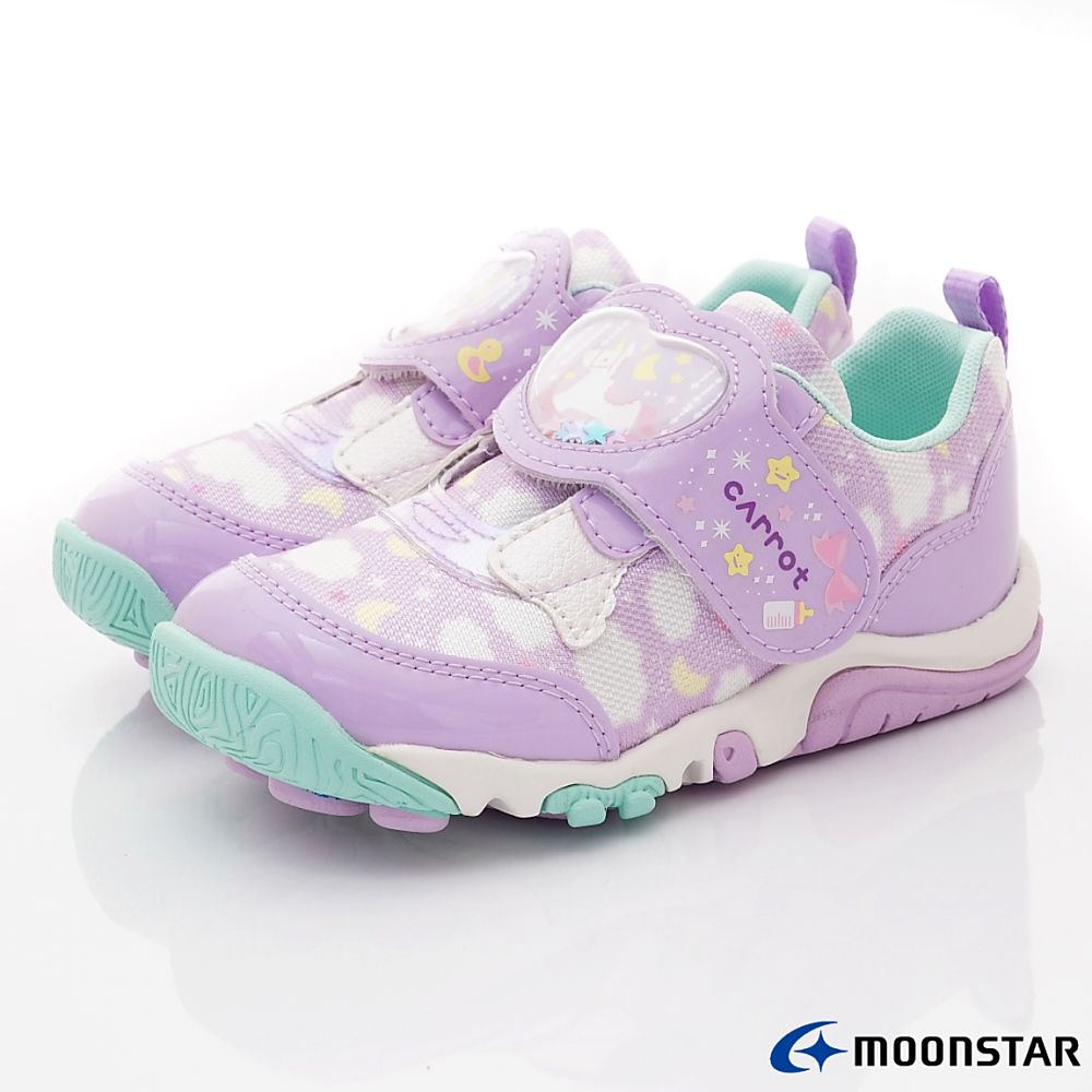 Moonstar日本月星 - 月星玩耍速乾公園鞋款-CRC23299紫(中小童段)-機能運動鞋-紫