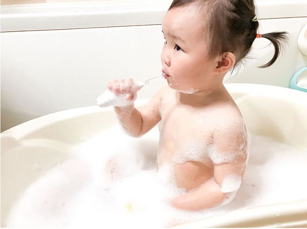 韓國 aguard - TUTUS兔兔兒童電動牙刷-粉色 (3個月～4歲)