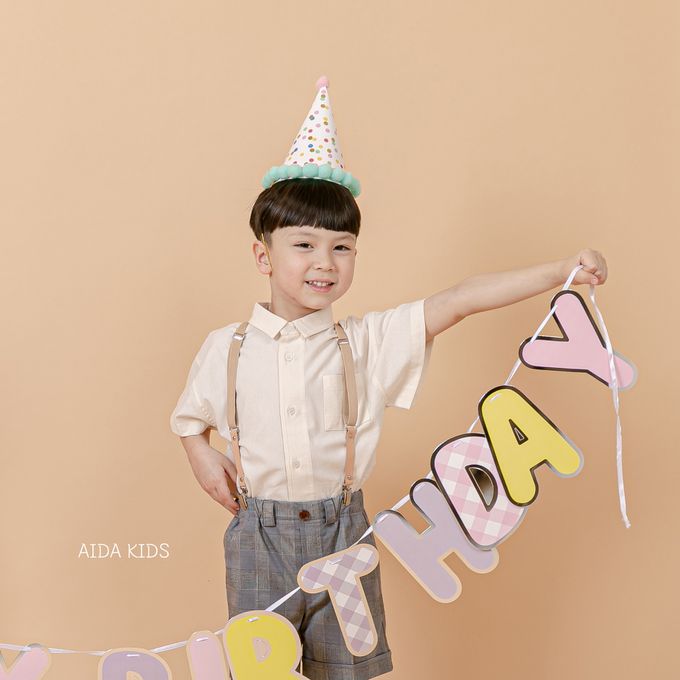 韓國 AIDA - 襯衫吊帶夾/背帶-黑