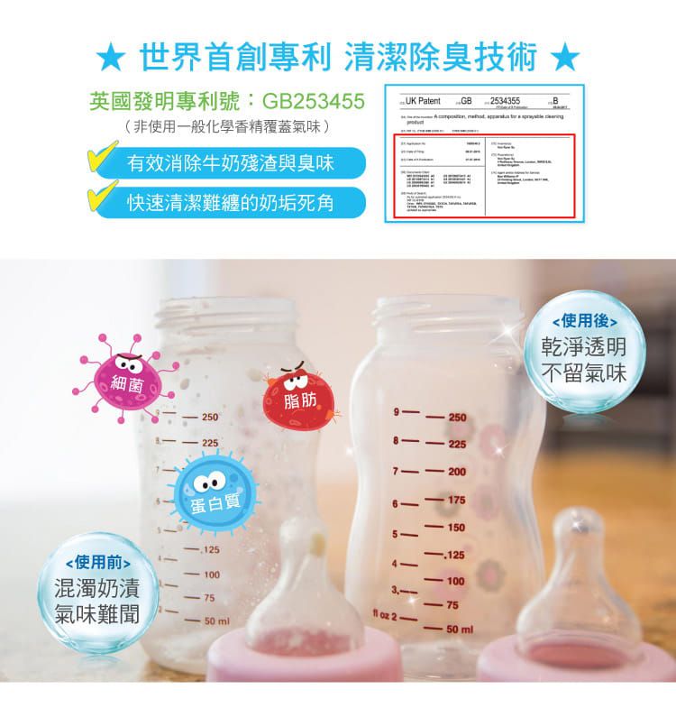 英國 Brother Max - 離乳訓練組-副食品分裝盒(大)*4+防漏喝水訓練杯*1+ 奶瓶蔬果除味清潔液60ml*1