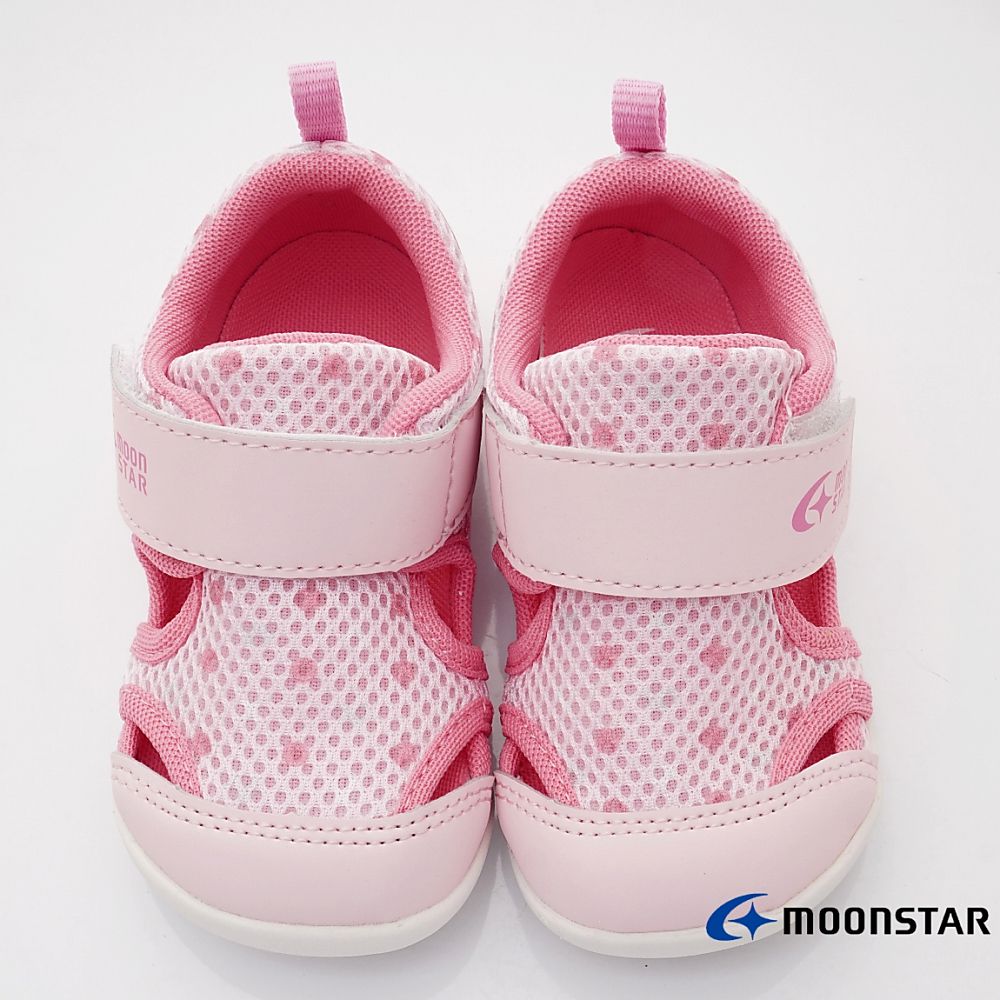 MOONSTAR日本月星 - 休閒機能寶寶學步鞋(寶寶段)-粉