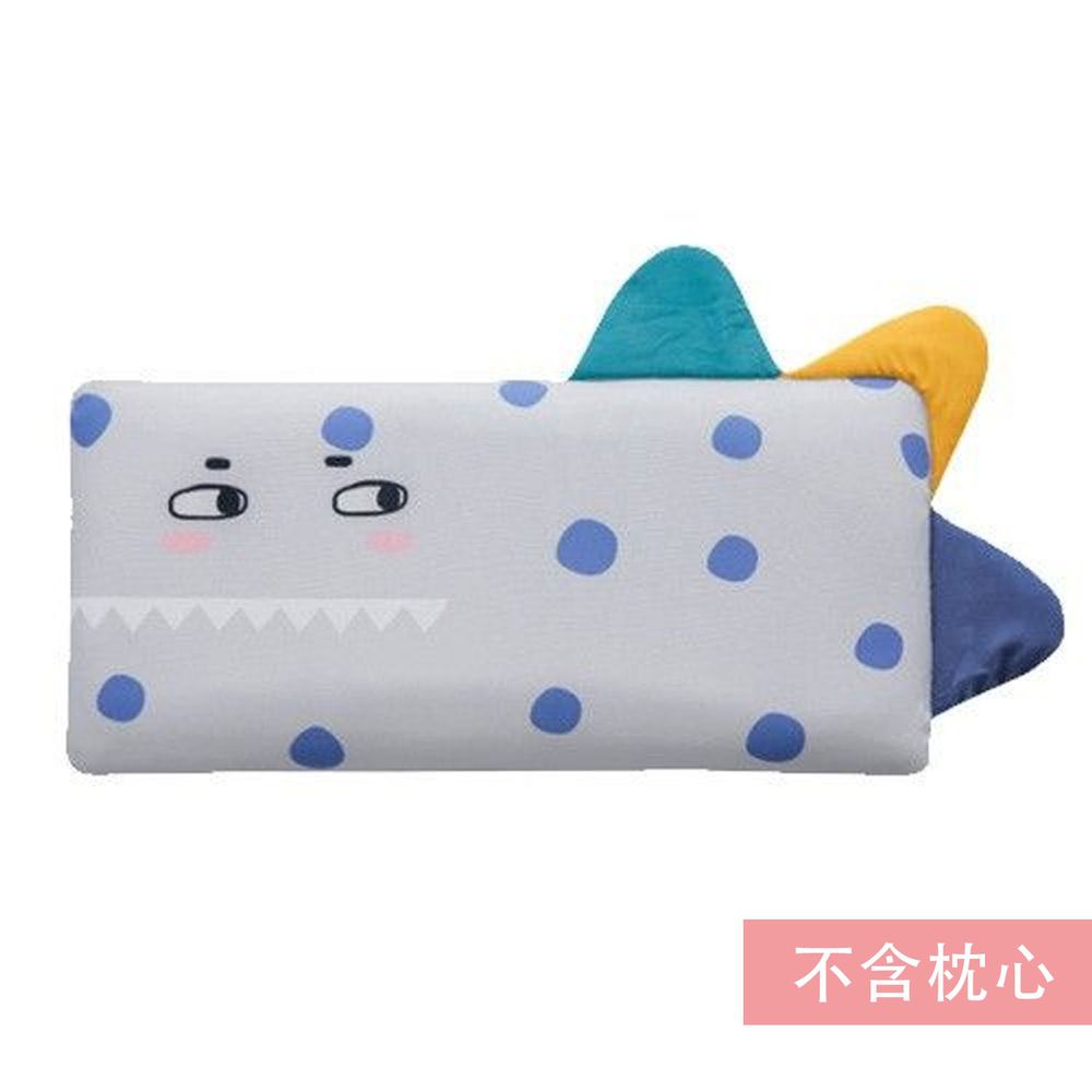 韓國 Bonitabebe - 枕套-三段式可調高兒童透氣枕用-點點恐龍 (59*29公分)