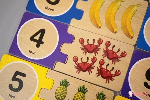 美國瑪莉莎 Melissa & Doug - MD 益智-數字對照學習拼圖卡