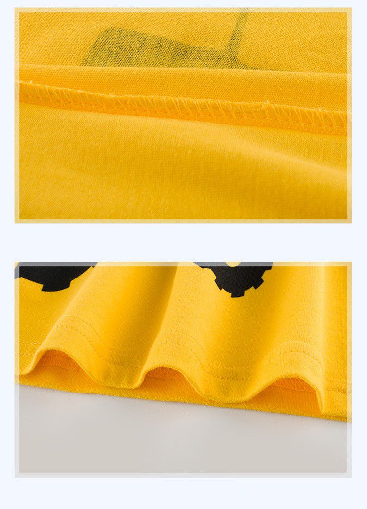 短袖棉T-鏟土機