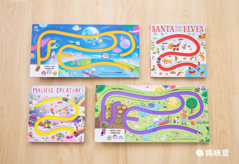 【手指迷宮】1根手指頭，帶寶貝4處遊走