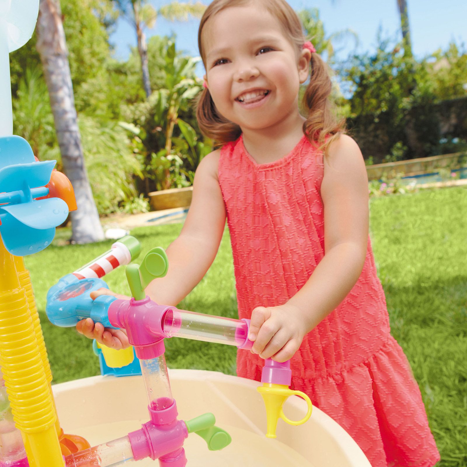 美國 Little Tikes - 百變水管噴泉