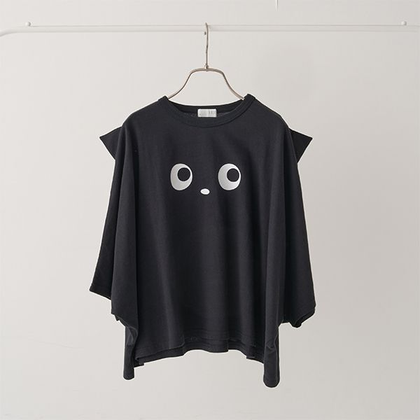 日本 b-ROOM - [官網已斷貨]萬聖節造型寬版上衣-黑貓-直播專屬