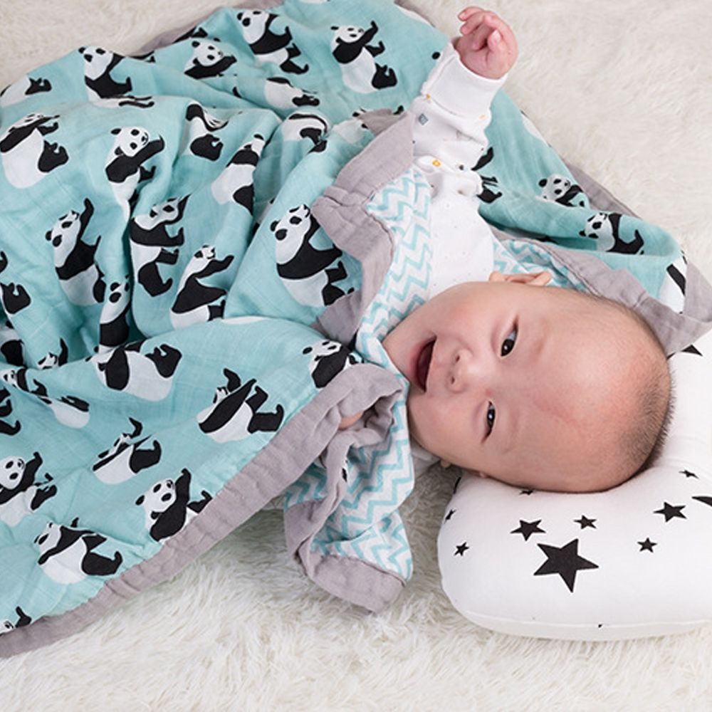 Muslin tree 吸汗背巾/包巾/防踢被睡袋 ♡ 夏天的好朋友