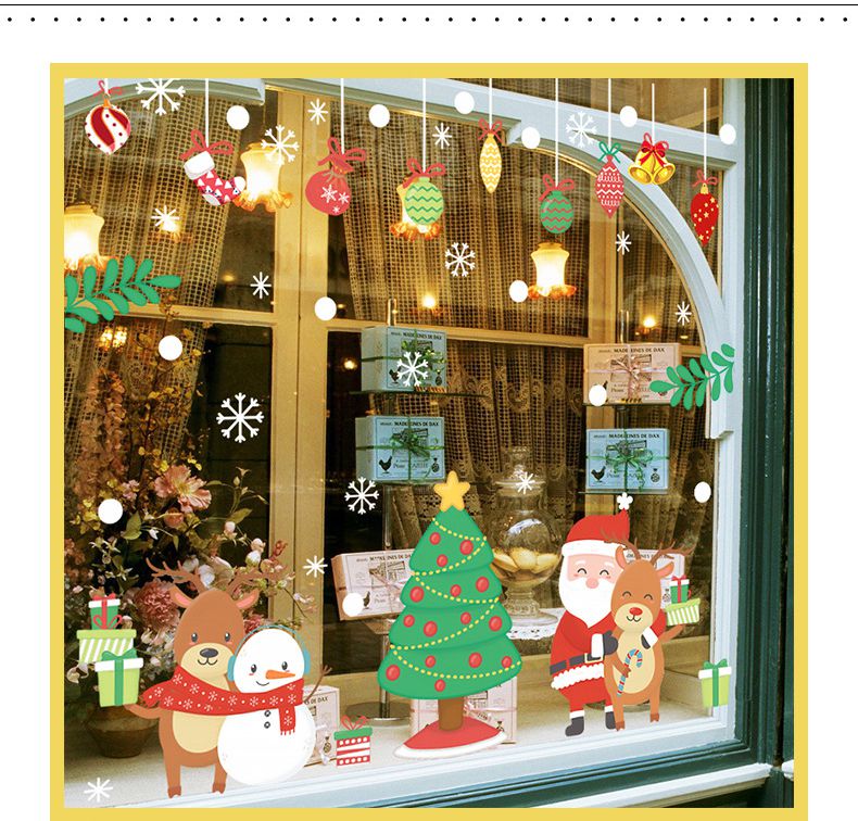 JB Design - 時尚壁貼-可愛麋鹿鈴鐺吊飾HM92048ds (60cm*90cm)