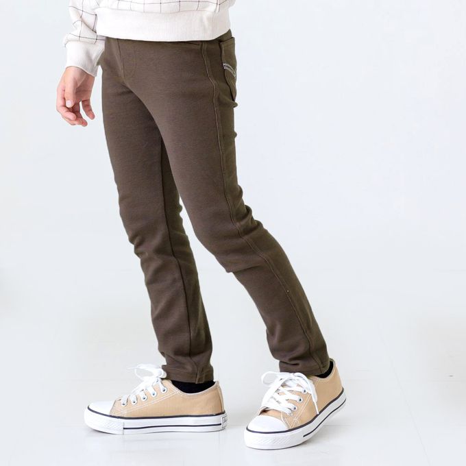 日本 Chil2 - EDWIN聯名 超彈性伸縮長褲-天藍