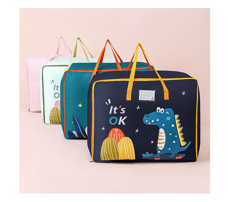 防水棉被收納袋-綿羊-粉色