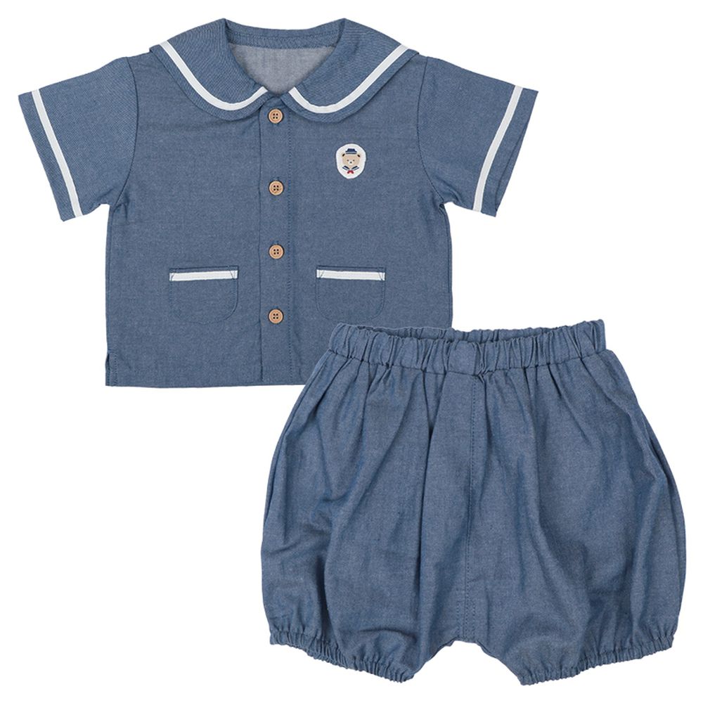 水手風套裝-藍色