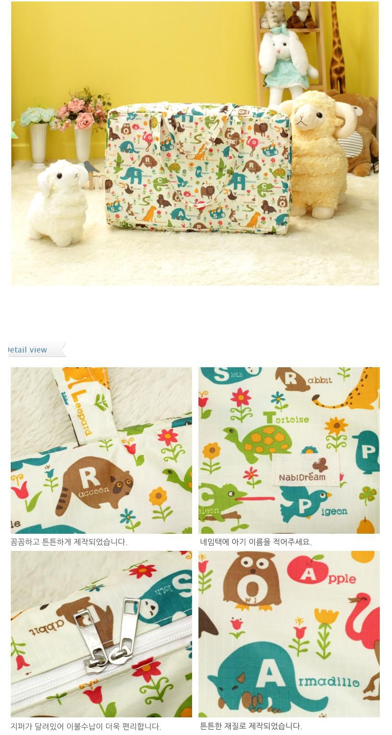 韓國 NabiDream - 防潑水厚款睡袋收納袋(L)-駱馬 (65*35*15cm)