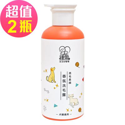 鍾愛 - 犬貓洗毛露-亮毛柔順(500mlx2罐)