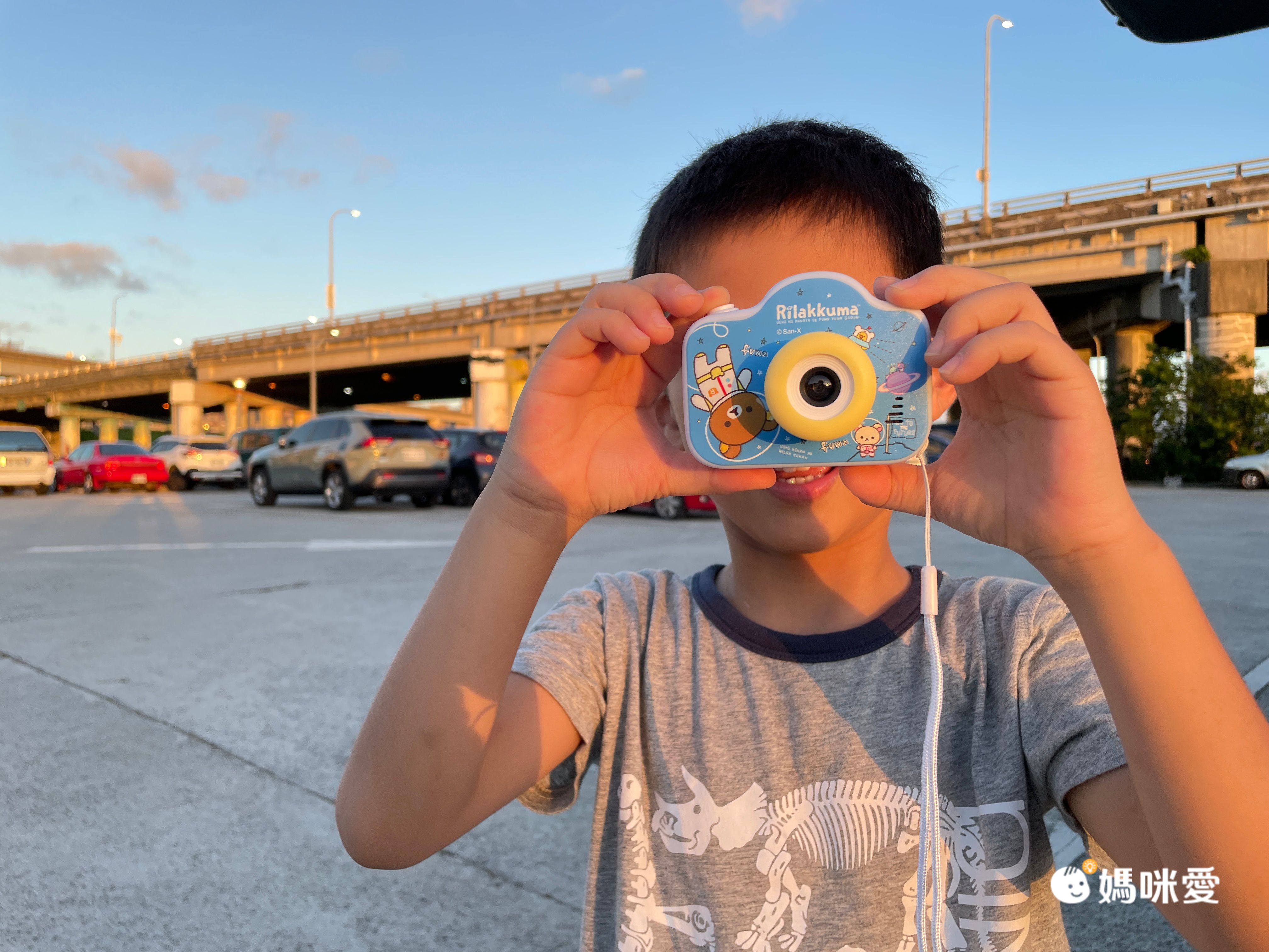 史努比 - SNOOPY 正版授權 兒童數位相機-衝浪/藍色 (送32GB記憶卡)