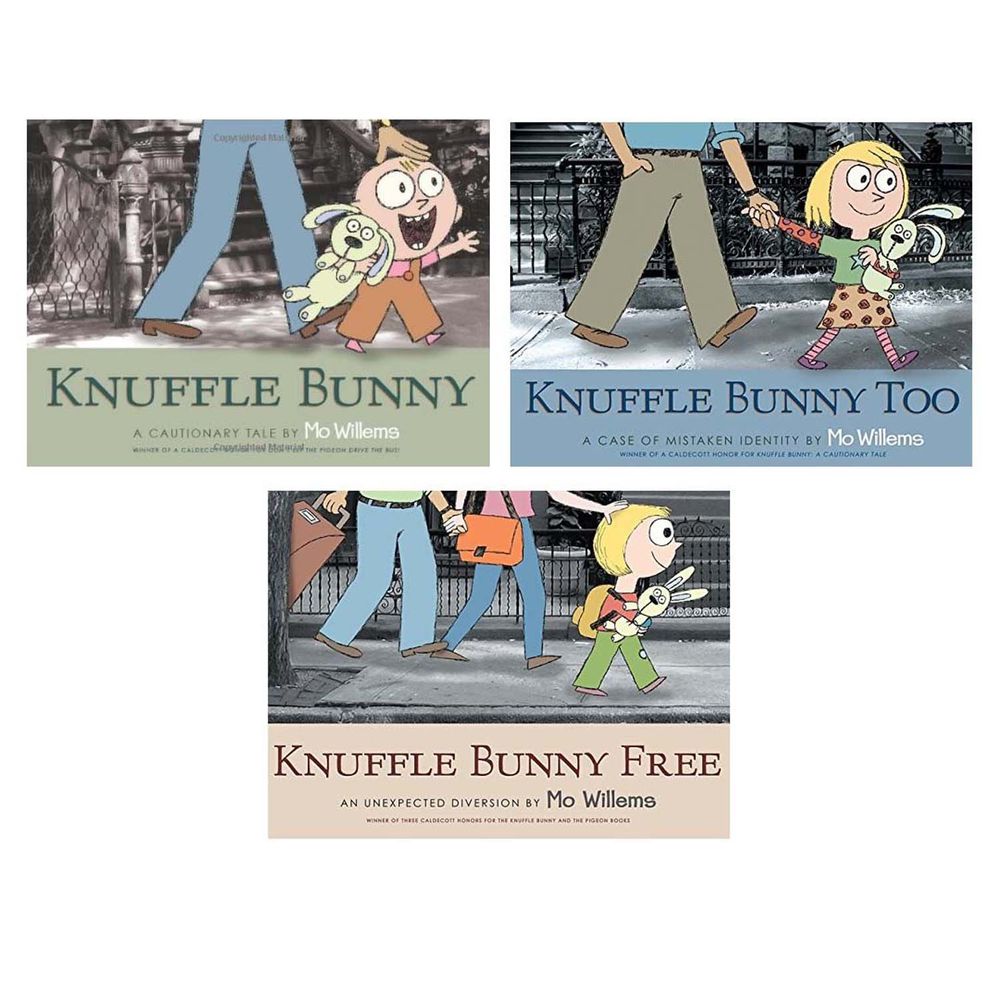 Knuffle Bunny 系列套組 (一套三本)