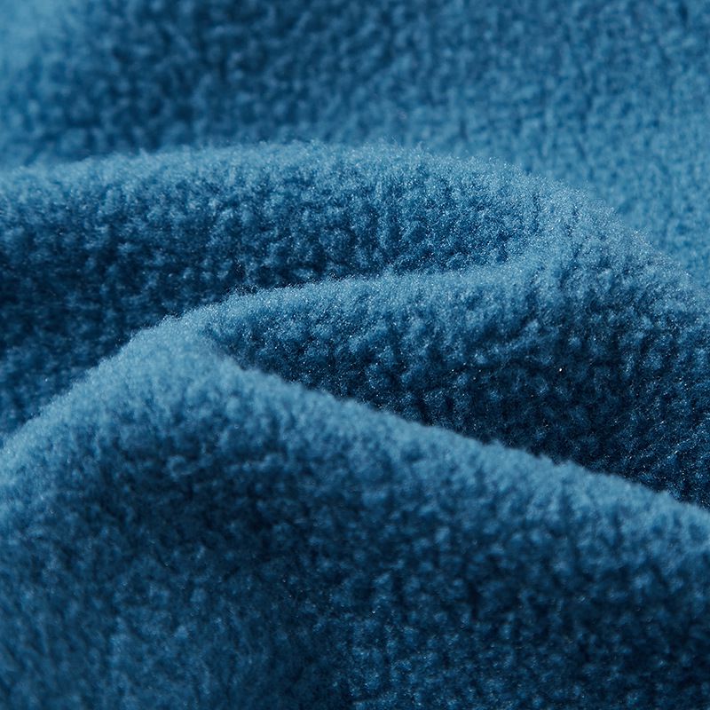 加絨束口休閒長褲-腳踏車-黑色