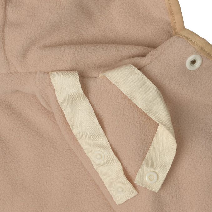 akachan honpo - 鋪棉斗篷-熊耳-象牙白色 (60～80cm)