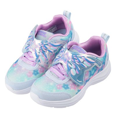 SKECHERS - 亮彩水幻蝴蝶電燈兒童運動鞋