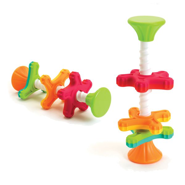 美國 FatBrain - 迷你彩虹旋轉樂-含三種轉盤