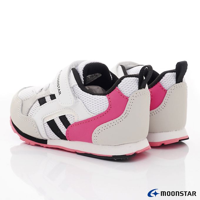 Moonstar日本月星 - 運動鞋系列童鞋-MSCNC2956黑粉(中童段)-機能運動鞋-黑粉