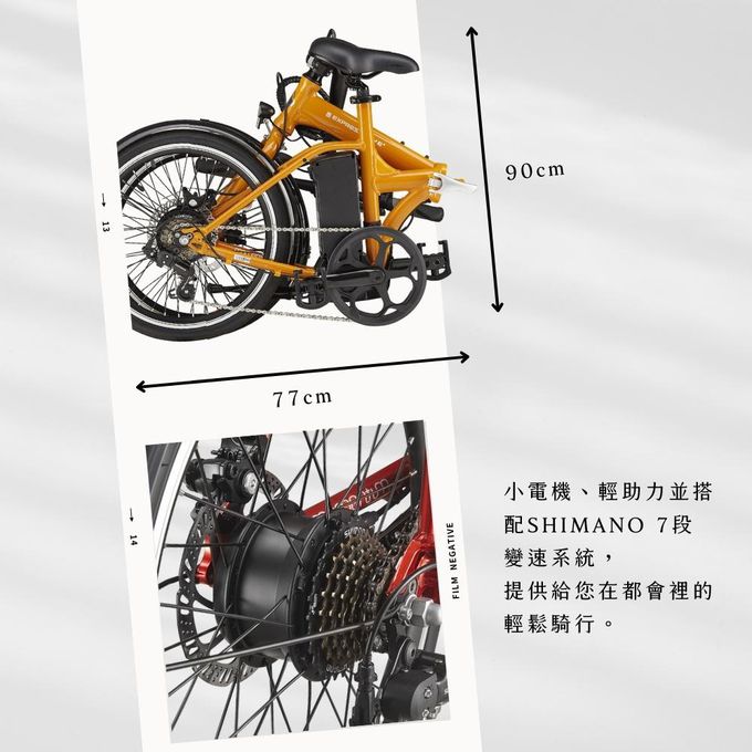 GIANT 捷安特 - momentum Expressway E+ 都會折疊電動輔助自行車