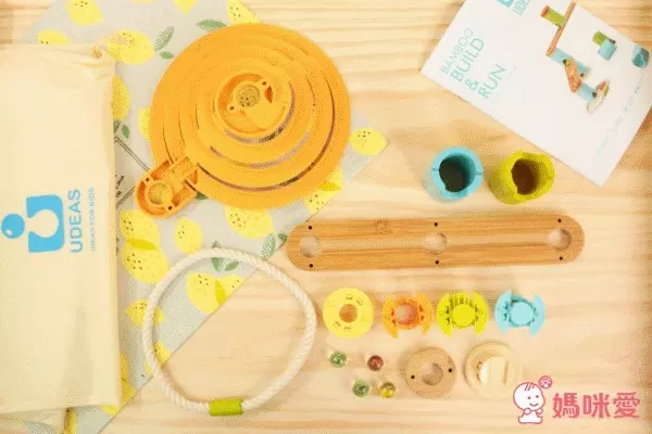 澳洲 UDEAS 建構式竹製彈珠台